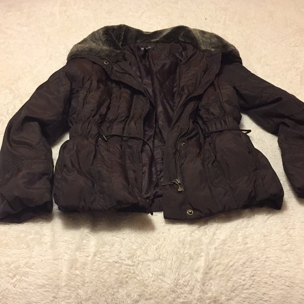 Style and Co. brown winter jacket!
